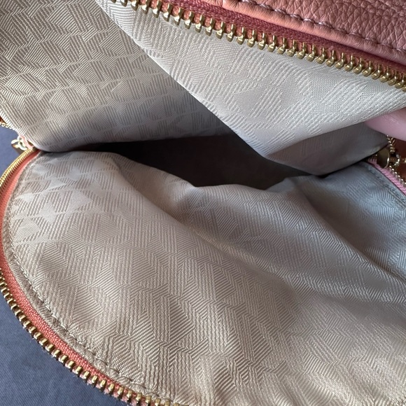 Michael Kors Leather Zip Backpack - Picture 4 of 8